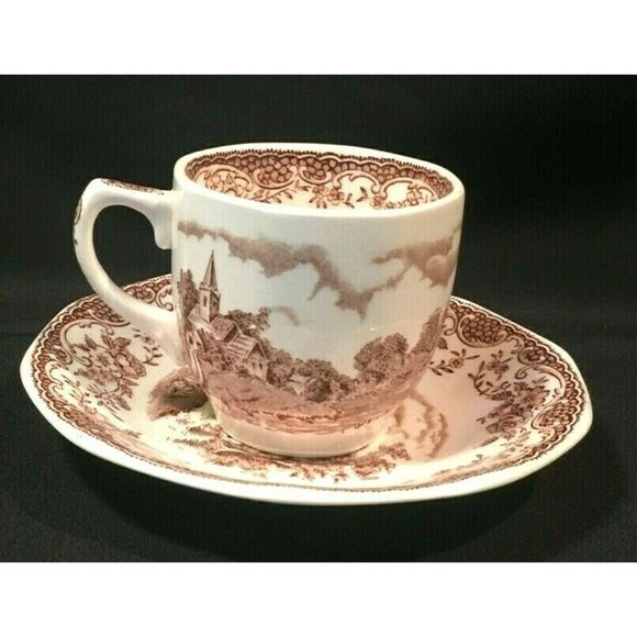 SALE Royal Tudor Olde England Demitasse Cup n Saucer - Picture 8 of 10